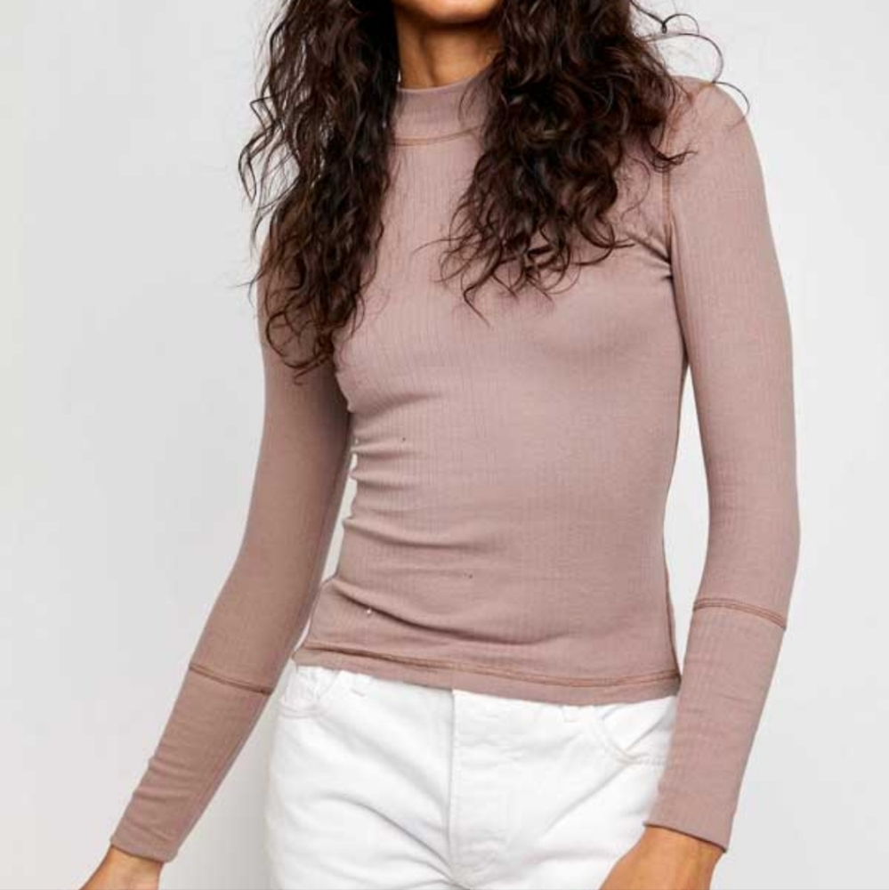 Free people intimately the rickie top coyote - Picture 1 of 8